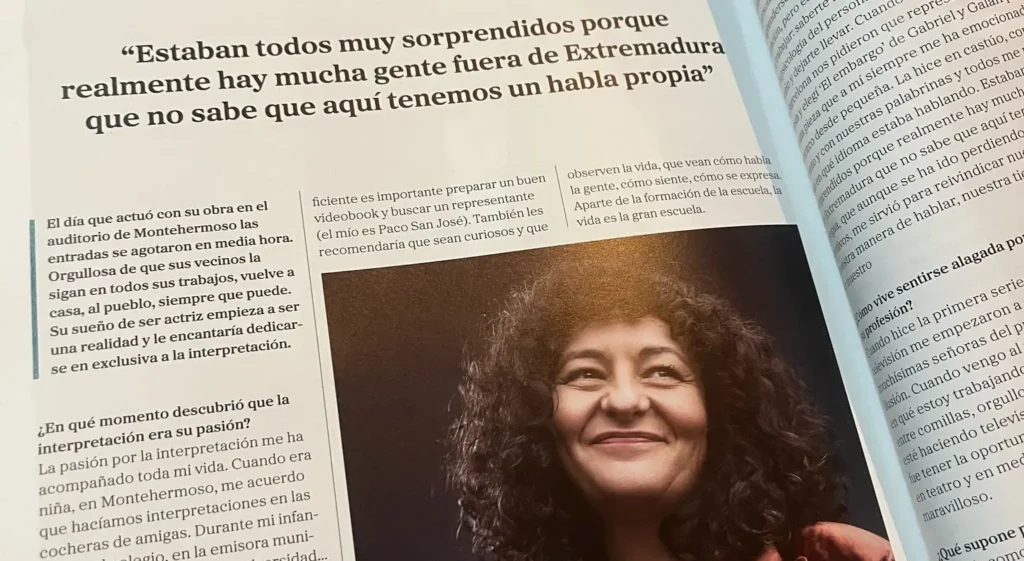 Begoña Miranda: El arte de reivindicar Extremadura a través de la interpretación